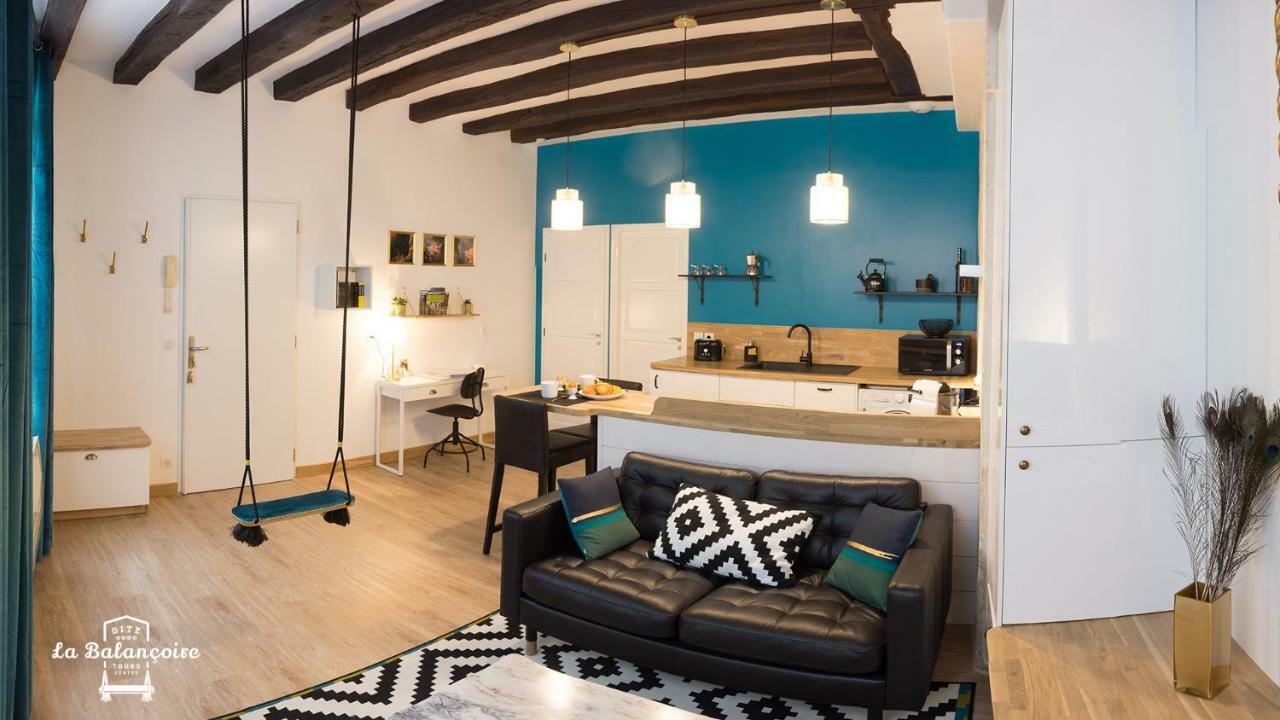 La Balancoire Appartement Tours Buitenkant foto